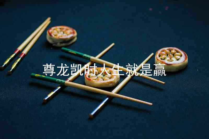 尊龙凯时人生就是赢